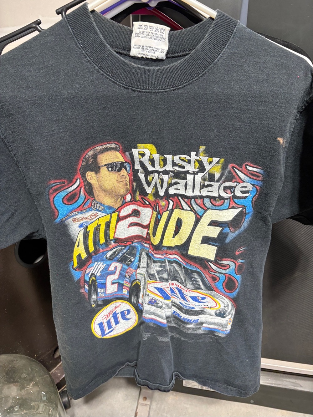 NASCAR rusty wallace shirt